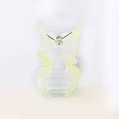 Gradient Flower Hair Claw Clip | Pink & Pale Yellow Floral Hair Accessory