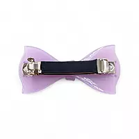 Elegant Lavender Ribbon Hair Barrette Clip for Women