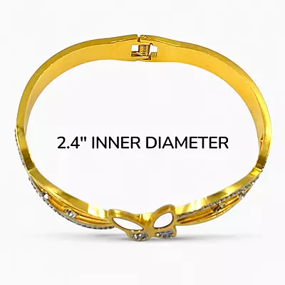 Anti-Tarnish Gold Plated Bracelets | Butterfly & Eye Designs