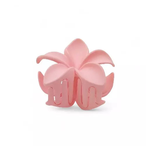 Blush Pink Flower Hair Claw Clip - Jumbo Floral Hair Accessory