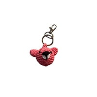 Crochet Teddy Keychain