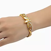 Anti-Tarnish Gold Plated Bracelets | Butterfly & Eye Designs