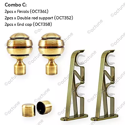 Octune Luxury Curtain Bracket | OCT361