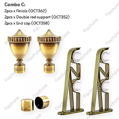 Octune Luxury Curtain Bracket | OCT362