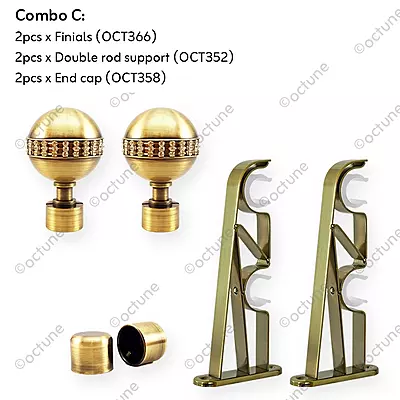 Octune Luxury Curtain Bracket | OCT366