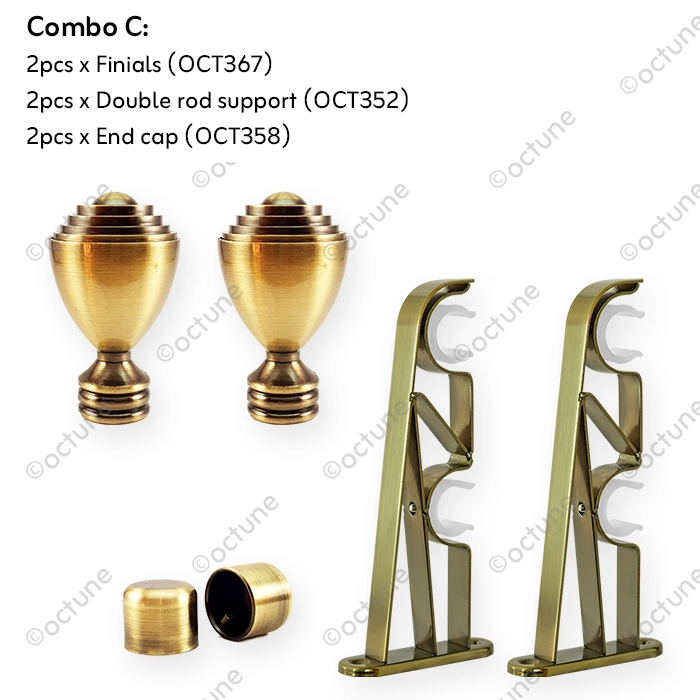 Octune Luxury Curtain Bracket | OCT367