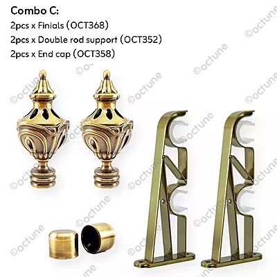 Octune Luxury Curtain Bracket | OCT368