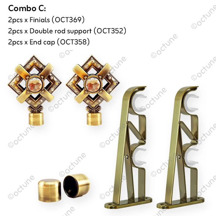Octune Luxury Curtain Bracket | OCT369
