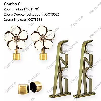 Octune Luxury Curtain Bracket | OCT370