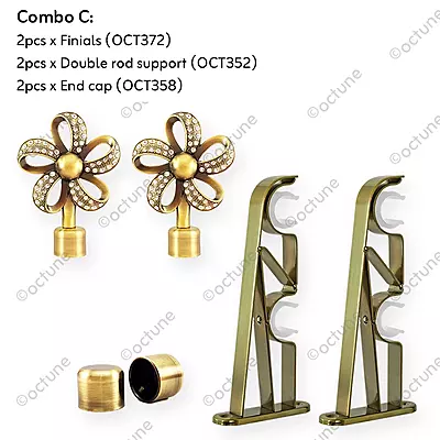 Octune Luxury Curtain Bracket | OCT372