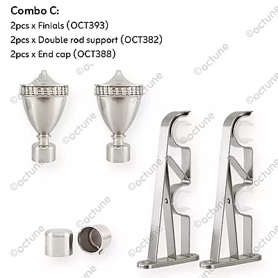 Octune Luxury Curtain Bracket | OCT393