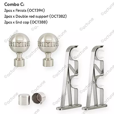 Octune Luxury Curtain Bracket | OCT394