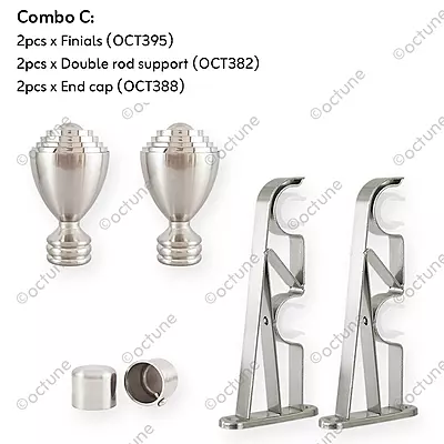 Octune Luxury Curtain Bracket | OCT395