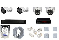 IP 4 CAMERA 4 MP SET