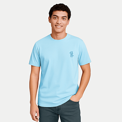 Churrpi Plain T-shirt For Men | Blue