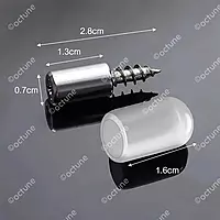 Octune Screw-In Shelf Support | Pack Of 100pcs