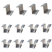 Solar Panel Mounting Clamp 40MM End Clamp & Mid Clamp