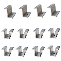 Solar Panel Mounting Clamp 40MM End Clamp & Mid Clamp