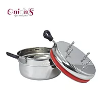 Onions Stainless Steel 4-in-1 Multi-Purpose Puttu Maker – Silver