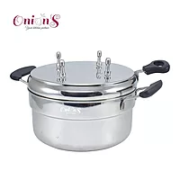 Onions Stainless Steel 4-in-1 Multi-Purpose Puttu Maker – Silver