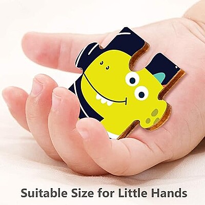 4 in 1 Dinosaur Wooden Puzzle