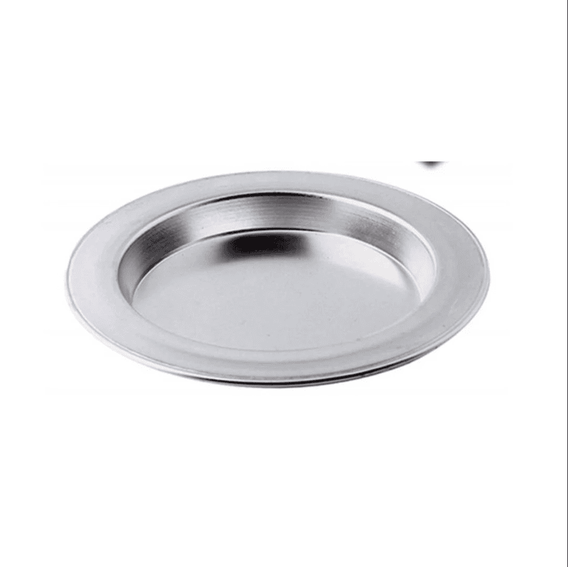 Aluminium kunafa plate 4 inch for Arabic desserts and sweets
