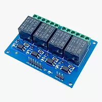 4-Channel 12V Relay Module with Optocoupler
