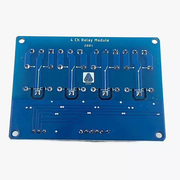 4-Channel 12V Relay Module with Optocoupler