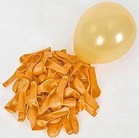 Metallic Gold Balloons Kit - 50 Pcs
