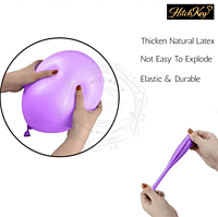 Metallic Purple Balloons Kit - 200 pcs