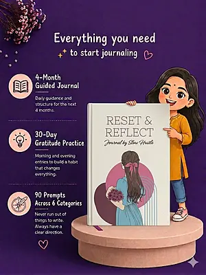 Lady pink - Reset & Reflect Edition (4-Month Guided Journal)