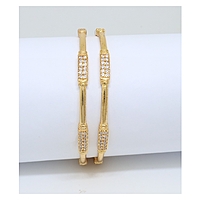 Gold Plated Bangles stone For Women & girls Set Of 1(2024005) Gold Plated Bangles stone For Women & girls Set Of 1(2024006)