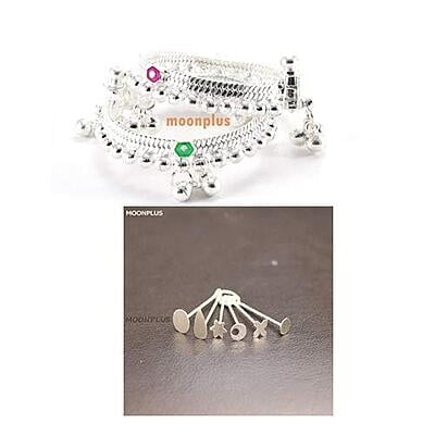 Silver Gift set for Baby (Anklets/Pattani design kolusu, Bindhi/PottuKit) Silver Gift set for Baby (Anklets/Pattani design kolusu, Bindhi/PottuKit)