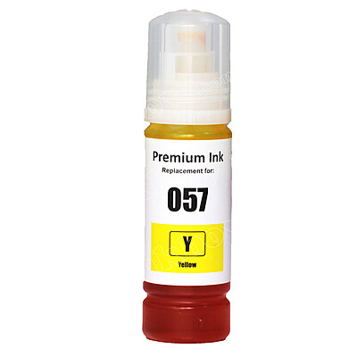 057 Refill Ink for Epson L8050, L18050 Printer (Yellow)
