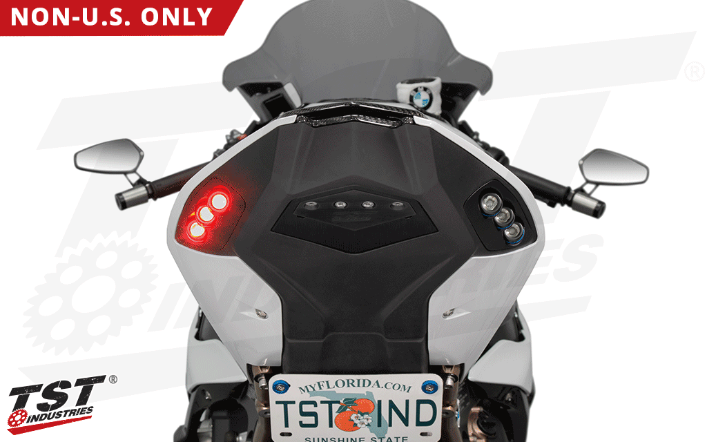 TST In-Tail LED Integrated Tail Light for BMW S1000RR / M1000RR 2020-2022