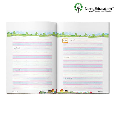 Next English Cursive Writing Practise book for - Secondary School CBSE Class 1 / Level 1 Next English Cursive Writing Practise book for - Secondary School CBSE Class 1 / Level 1