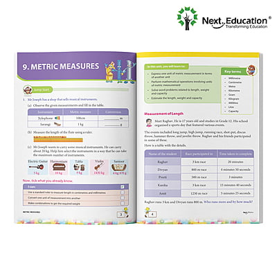 Next Term 3 Book combo Text book with Maths, English and EVS for class 4 / level 4 Book A Next Term 3 Book combo Text book with Maths, English and EVS for class 4 / level 4 Book A