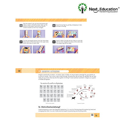 Artverse Level 4 /class 4 Book with Craft material Artverse Level 4 /class 4 Book with Craft material