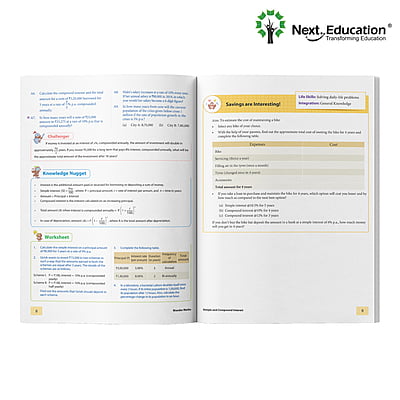 Wonder Math WorkBook for CBSE class 8 Book A Secondary school Wonder Math WorkBook for CBSE class 8 Book A Secondary school