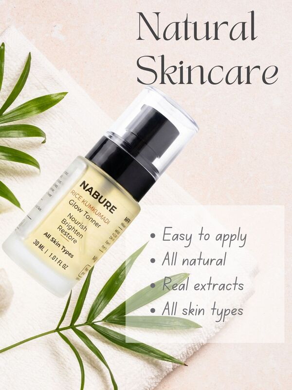 NABURE Rice Kumkumadi Glow Toner