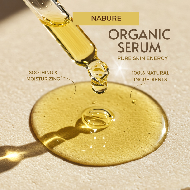 NABURE 24K Neroli Glow Face Elixir – Premium Skin Brightening Serum (10ml)