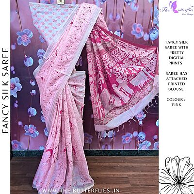 FANCY SILK SAREE YBRSFSC24457