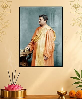 [WL] Swami Vivekananda - London (December 1896) - Standing (Sideview)