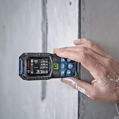 Bosch GLM 50-27 CG Bluetooth Enabled 50M Range Laser Distance Meter with Color Backlit Display Bosch GLM 50-27 CG Bluetooth Enabled 50M Range Laser Distance Meter with Color Backlit Display
