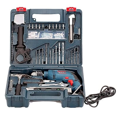 Bosch GSB 600 RE 13mm 600 Watt Corded Smart Drill Kit,Silver Bosch GSB 600 RE 13mm 600 Watt Corded Smart Drill Kit,Silver