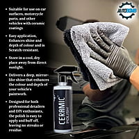 Autobomb DIY Ceramic Polish For Car-500 ML-Easy To Apply Hydrophobic Spray With Extreme Gloss, Slickness & UV Protection (PACK OF 1) Autobomb DIY Ceramic Polish For Car-500 ML-Easy To Apply Hydrophobic Spray With Extreme Gloss, Slickness & UV Protection (PACK OF 1)
