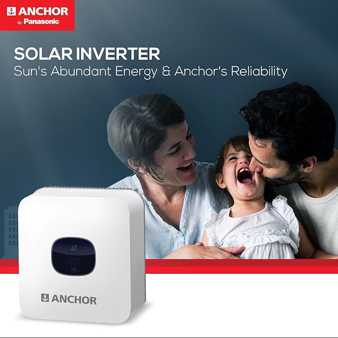 Anchor Panasonic 3kW On-Grid Solar Inverter | 3KTL3X (White)