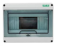 Weatherproof 8-Way MCB Box with Clear Cover (8-Pole)