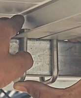 SS J Bolt – M6 x 40mm x 40mm, Fits 1.5" Tube (Pack Of 4)