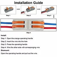 2 In 2 Out - Quick Wire Connector (32A) | PCT-222